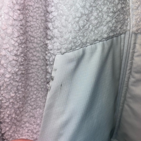 Adidas Sherpa Fleece Zip-Up Hoodie | Women’s L - Picture 4 of 10